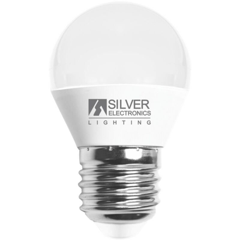 foto del prodotto silver lampadina led decorativa electronics sferica 7w 70w e27 3000k 620 lm luce calda a 