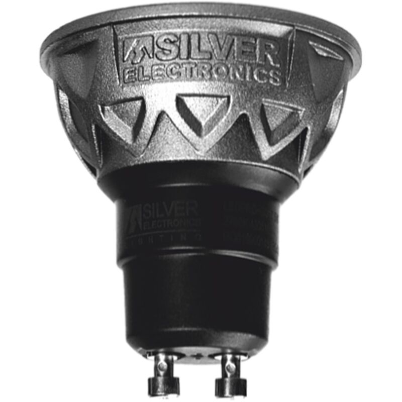 foto del prodotto silver lampadina led pro electronics dichroic 5w 60w gu10 5000k 38 470 lm luce bianca a 