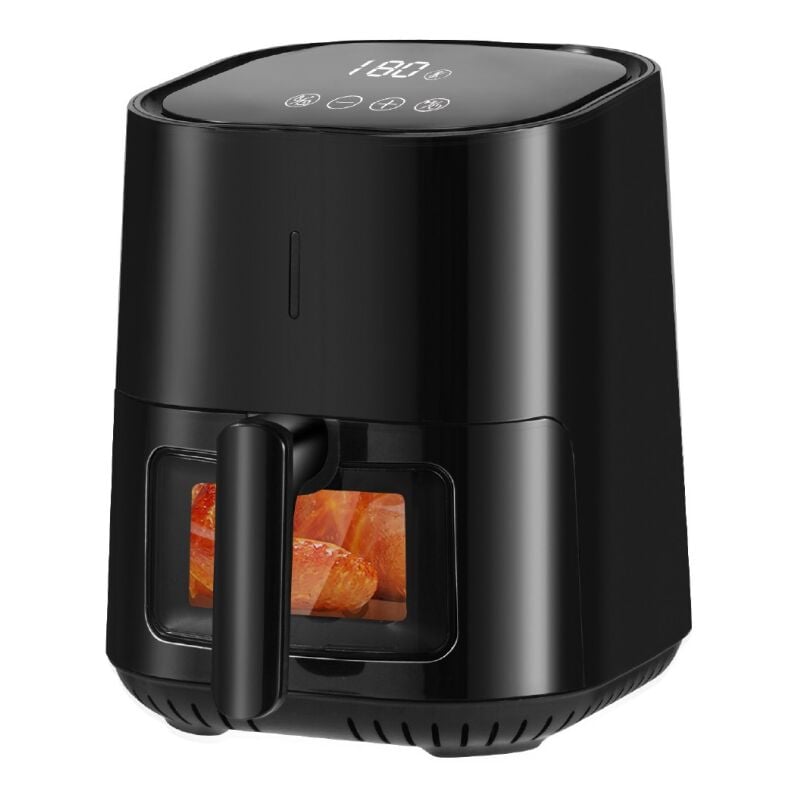 foto del prodotto silver praga ip390atl singola 4 l friggitrice ad aria calda autonoma 1400 w nero