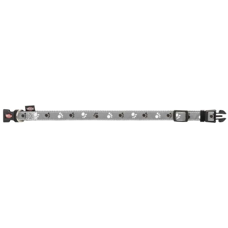 foto del prodotto silver reflect collare nero xs s 22 35cm 15mm
