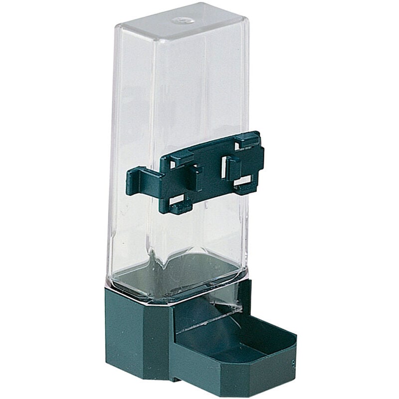 foto del prodotto silver special 4560 0,2 l beverino in plastica per parrocchetti, calopsiti e cocorite. variante silver special 4560 misure 7.3 x 8 x h 15.1 cm