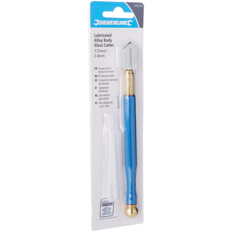 foto del prodotto silverline 282636 tagliavetro lubrificato, 175 mm
