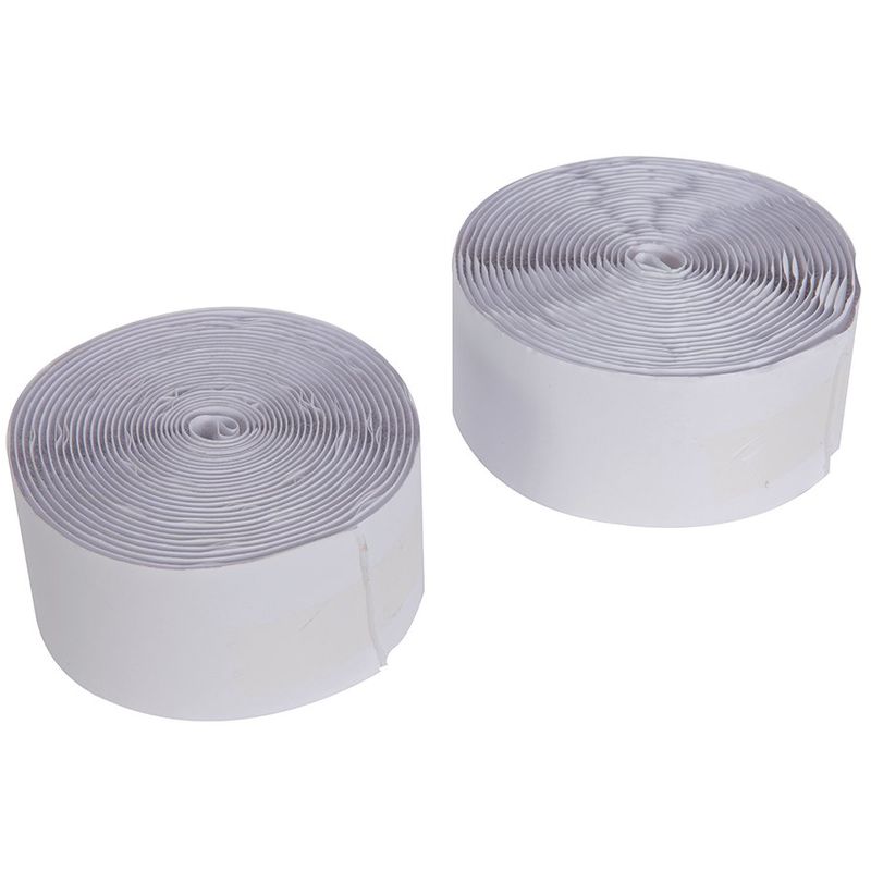 foto del prodotto silverline 316144 nastro, autoadesivo, bianco, 2 pezzi, 50 mm x 5 m , bianco, 316144 fixman