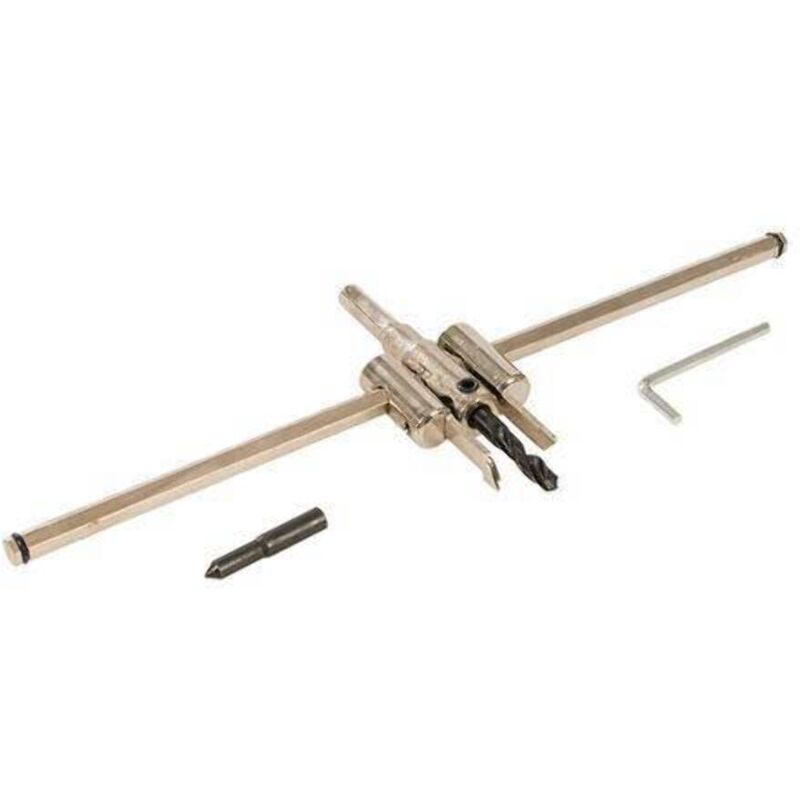 foto del prodotto silverline 447132 cutter hole regolabile 30 120mm