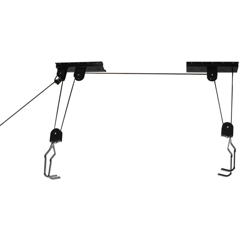 foto del prodotto silverline 554289 ganci per appendere biciclette, 20 kg