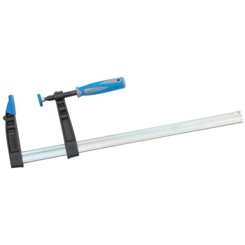foto del prodotto silverline 675243 sergente robusto in ghisa malleabile, 600 x 80 mm