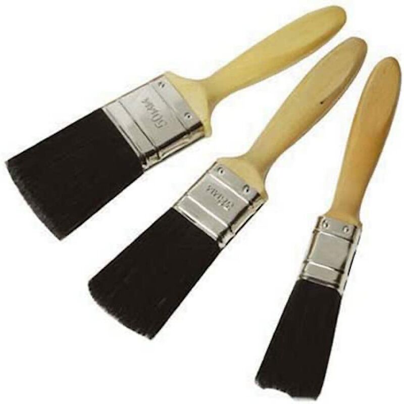 foto del prodotto silverline 868557 set di pennelli qualit premium, 3 pz.