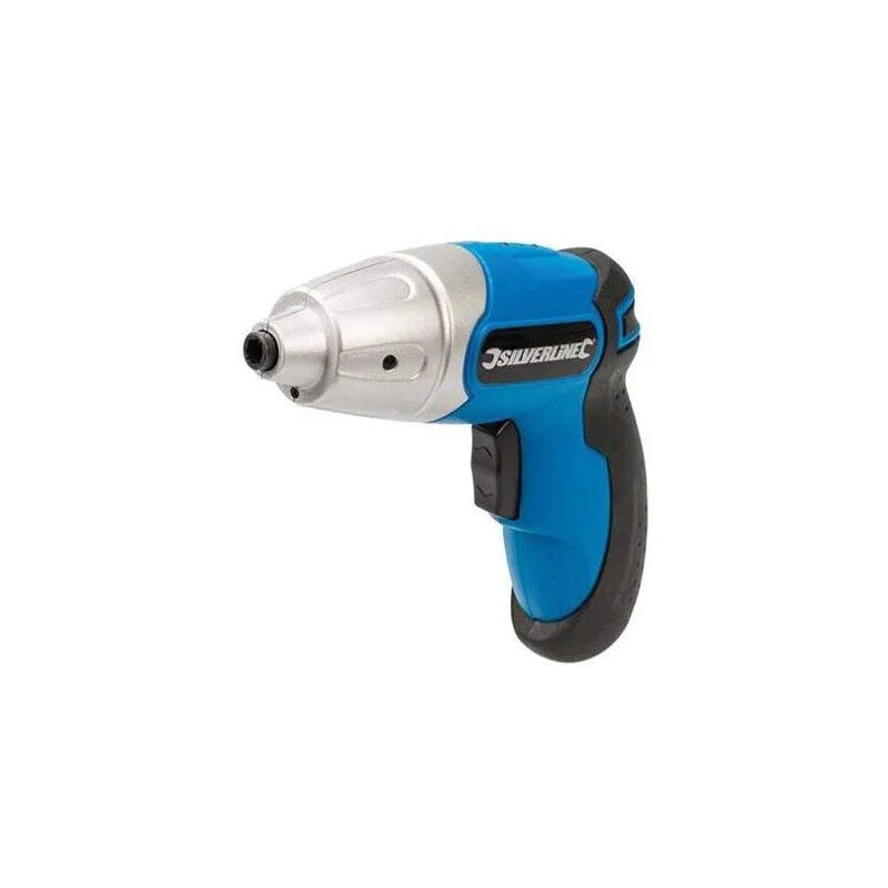 foto del prodotto silverline avvitatore a batteria 3.6v, con valigetta da 102 pezzi