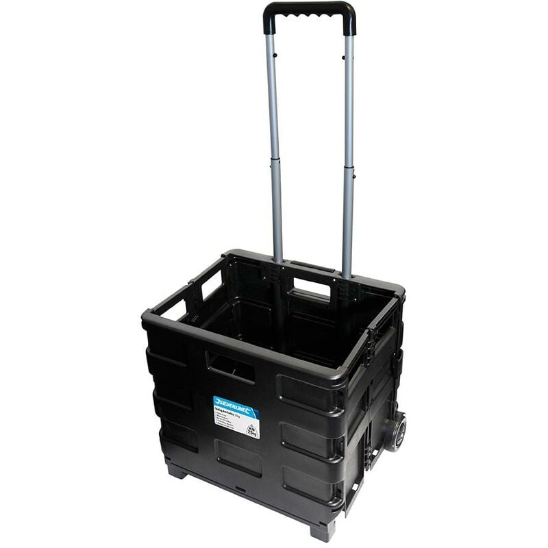 foto del prodotto silverline carrello pieghevole a scatola 25 kg