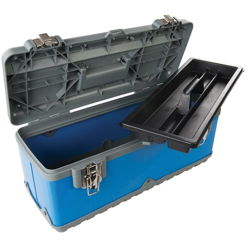 foto del prodotto silverline cassetta degli attrezzi 580 x 280 x 220 mm