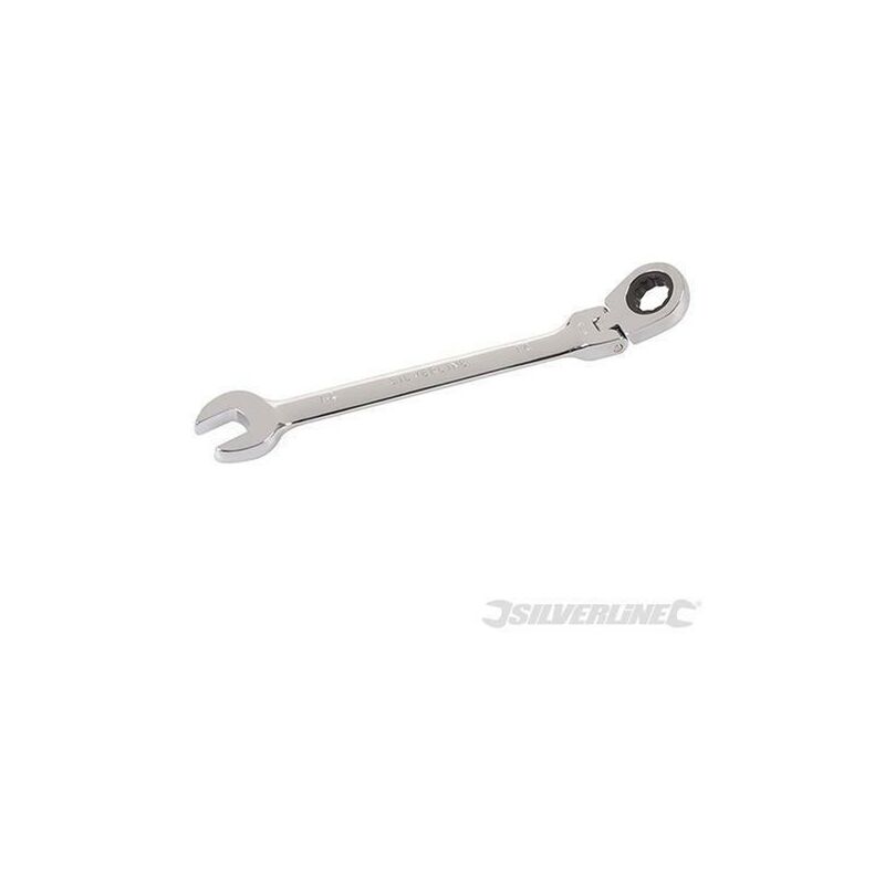 foto del prodotto silverline chiavi a cricchetto ingegneria meccanica combinata a testa flessibile 13 mm