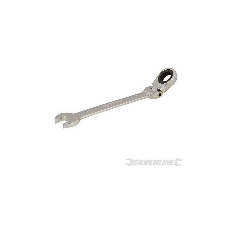 foto del prodotto silverline chiavi a cricchetto ingegneria meccanica combinata a testa flessibile 8 mm
