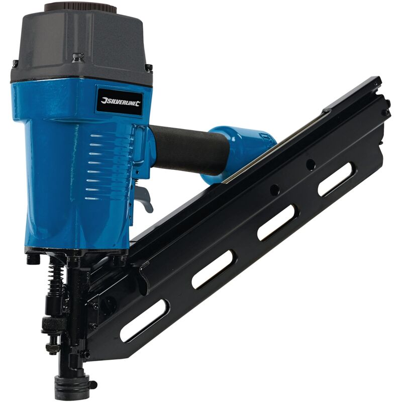 foto del prodotto silverline chiodatrice pneumatica 90 mm calibro 10 12 282400 