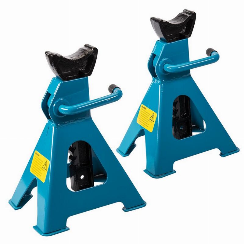 foto del prodotto silverline coppia di cavalletti portata 3 tonnellate 763620