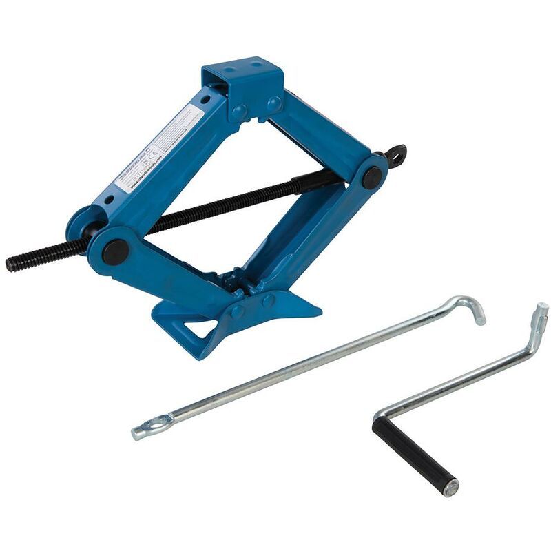 foto del prodotto silverline cric a forbice, 1 tonnellata 1000 kg