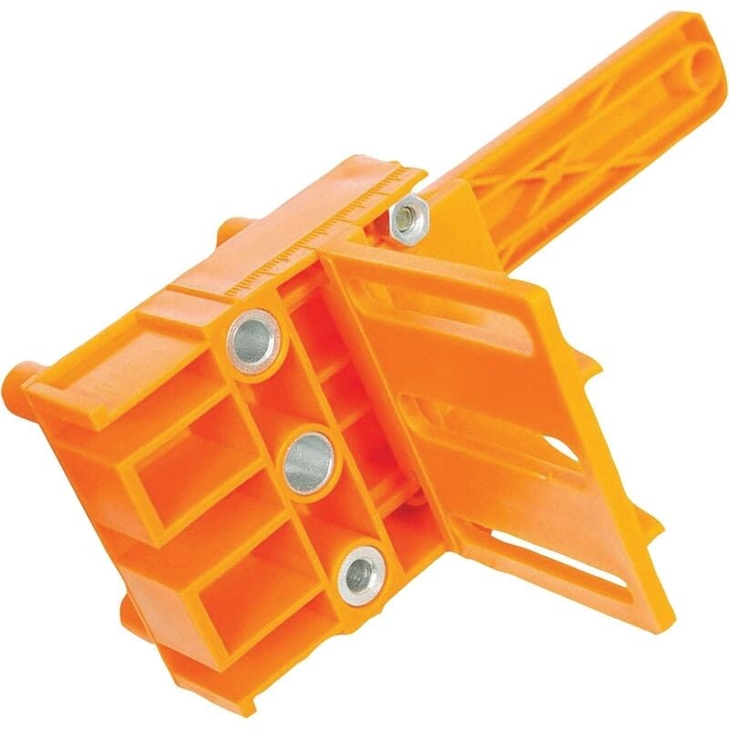 foto del prodotto silverline - dima per fori guida trapano foratura del legno 6 8 10mm 508819