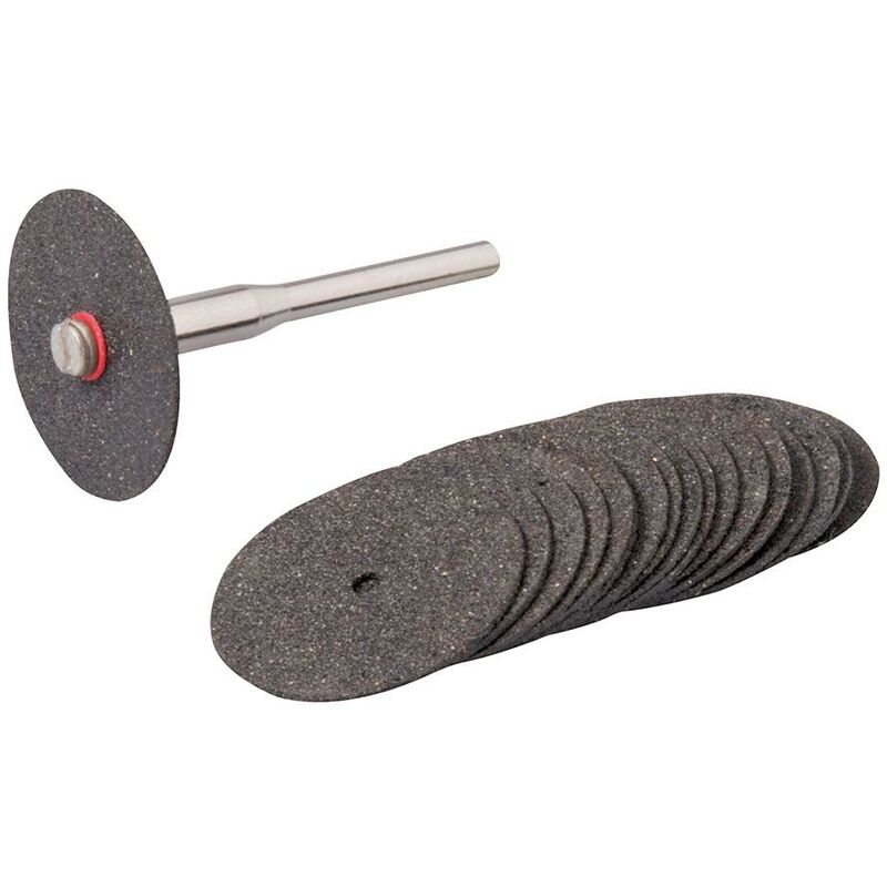 foto del prodotto silverline dischi da taglio di metallo per utensili multifunzione 18 p.zi 24 mm