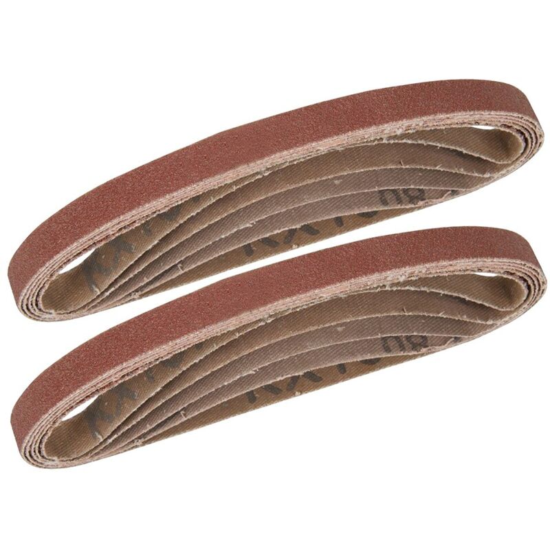 foto del prodotto silverline fasce abrasive 10 per grani saddati 10x330