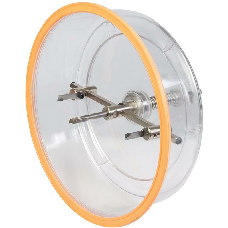 foto del prodotto silverline fresa circolare regolabile con guardia a tazza 40 200 mm