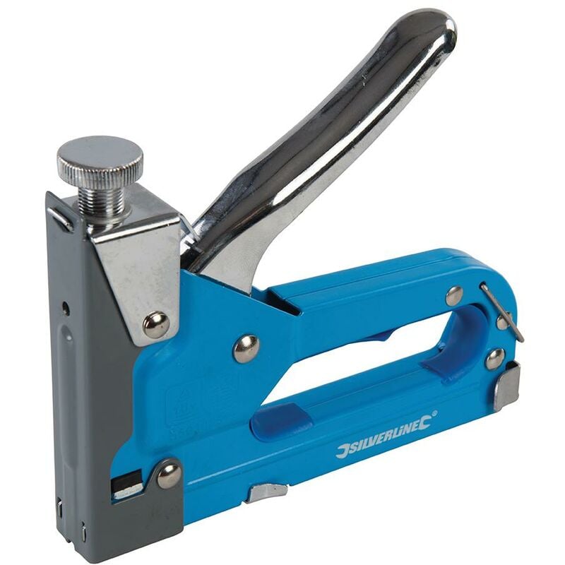 foto del prodotto silverline graffettatrice 3 in 1 4 14 mm tipo 10 j