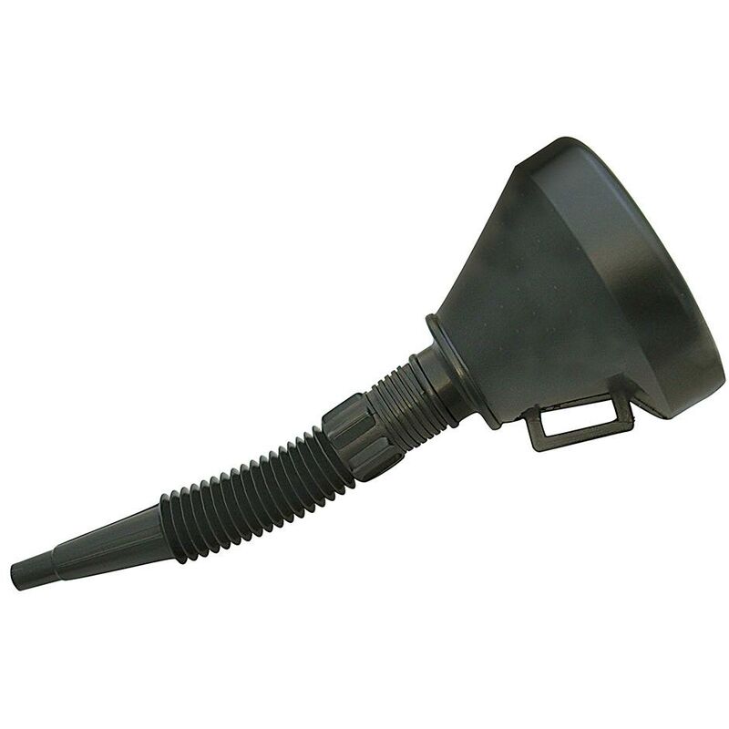 foto del prodotto silverline imbuto di plastica con becco per versare 140 mm