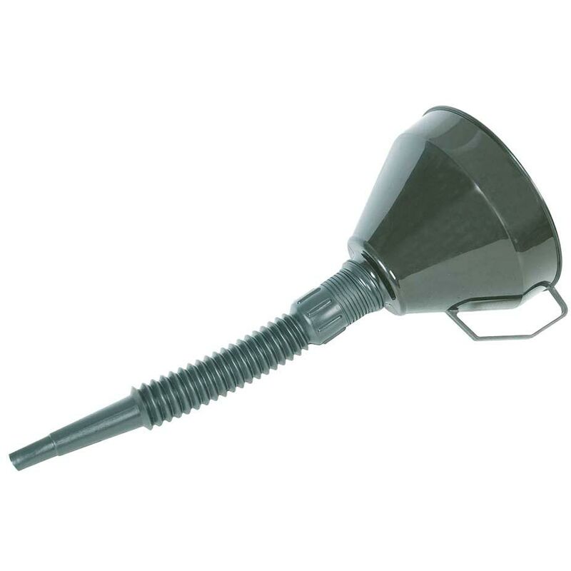 foto del prodotto silverline imbuto di plastica con becco per versare 160 mm