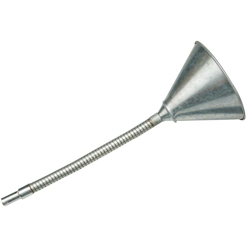 foto del prodotto silverline imbuto flessibile in acciaio 150 mm