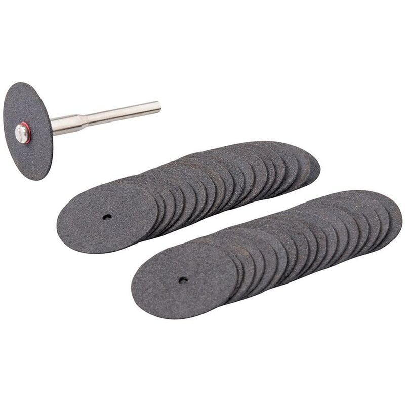foto del prodotto silverline kit di dischi da taglio per utensile multifunzione 36 p.zi 22 mm
