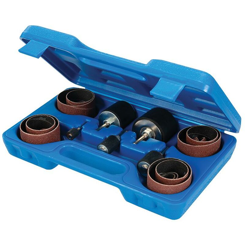 foto del prodotto silverline kit di levigatura 25 p.zi grana 80