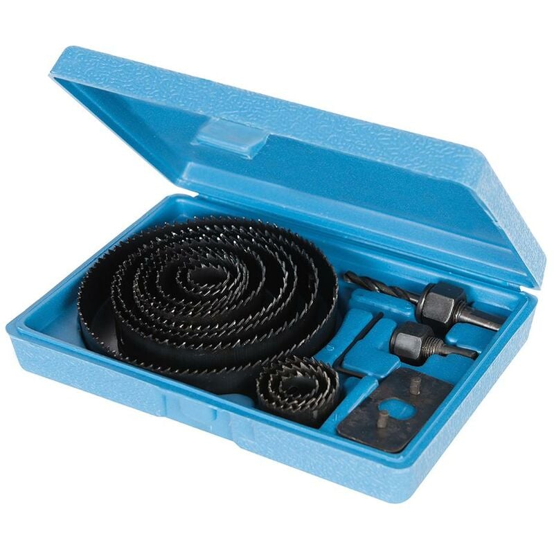 foto del prodotto silverline kit seghe a tazza 16 p.zi 19 127 mm
