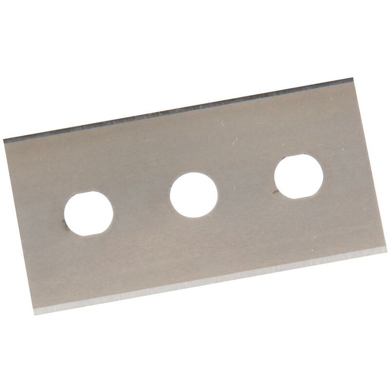 foto del prodotto silverline lame di ricambio a doppia faccia per raschiatoi 10pz 0,2 mm