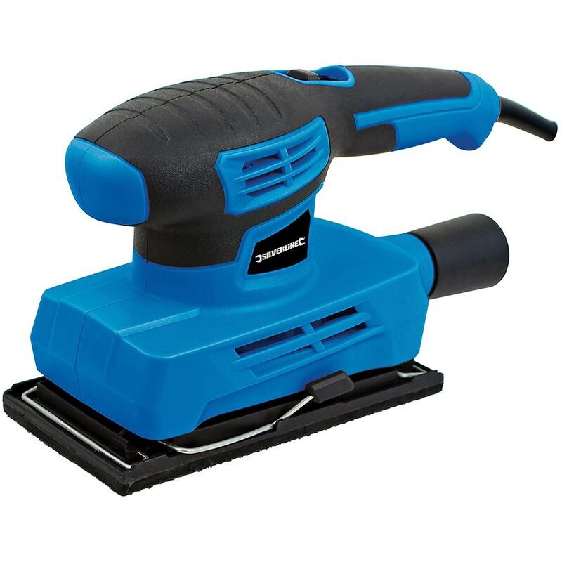 foto del prodotto silverline levigatrice orbitale 1 3 di foglio 160 w 160 w