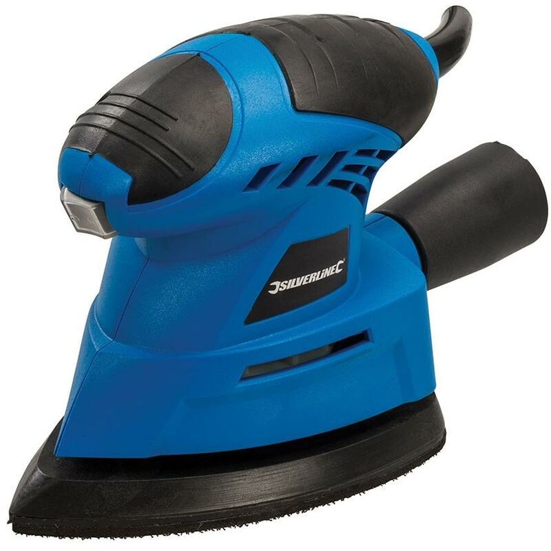 foto del prodotto silverline levigatrice palmare a dettaglio, 140 mm, 130 w 130 w