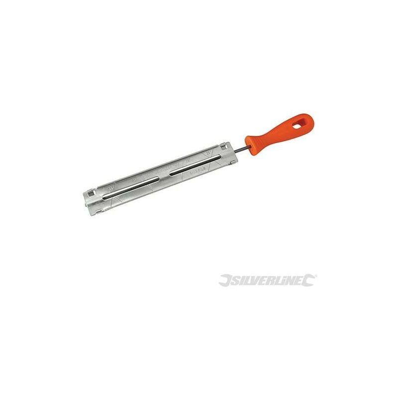 foto del prodotto silverline lima per motosega 4.0mm 5 32 