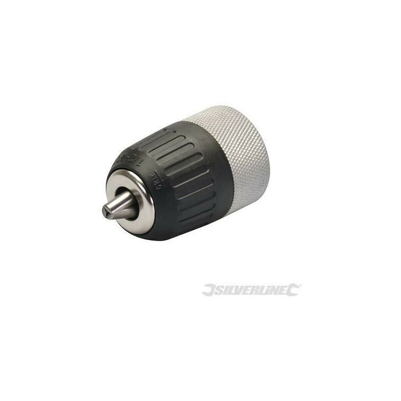 foto del prodotto silverline mandrino auto serrante metallico 13mm 1 2 20unf