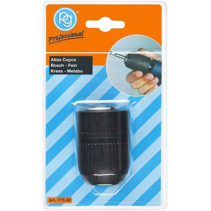 foto del prodotto silverline mandrino autoserrante senza chiave femmina accessori trapano poggi 13 mm 77560
