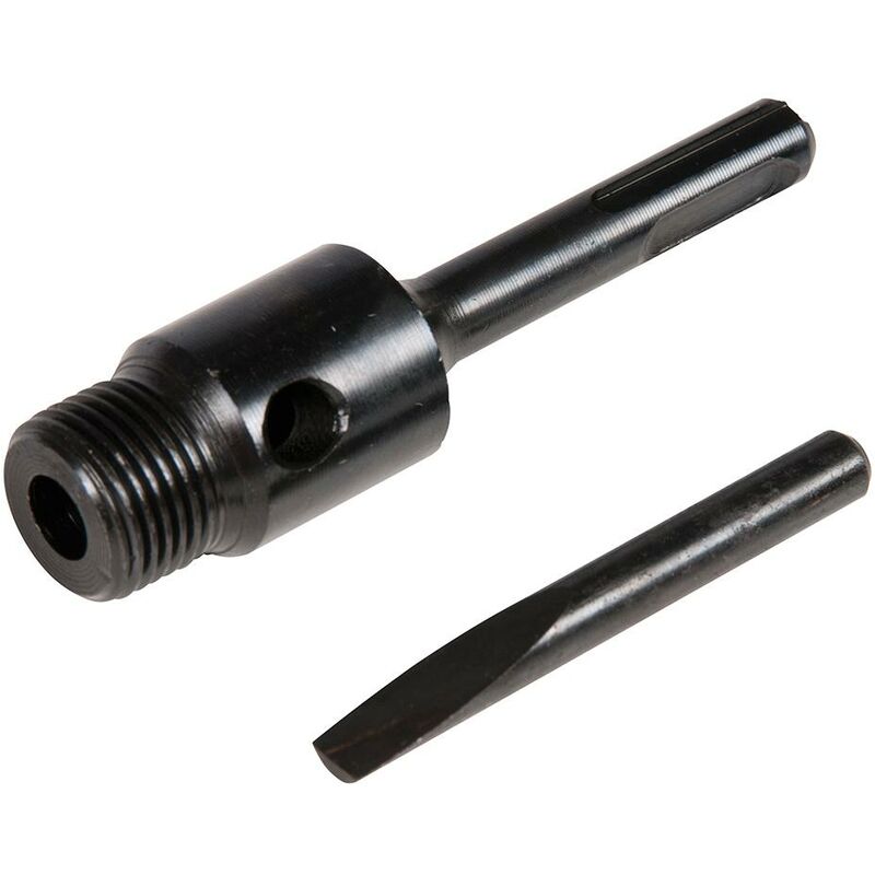 foto del prodotto silverline mandrino sds plus per corone a forare 100 mm