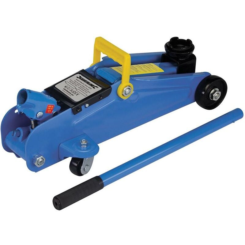 foto del prodotto silverline martinetto idraulico a carrello 2 tonnellate