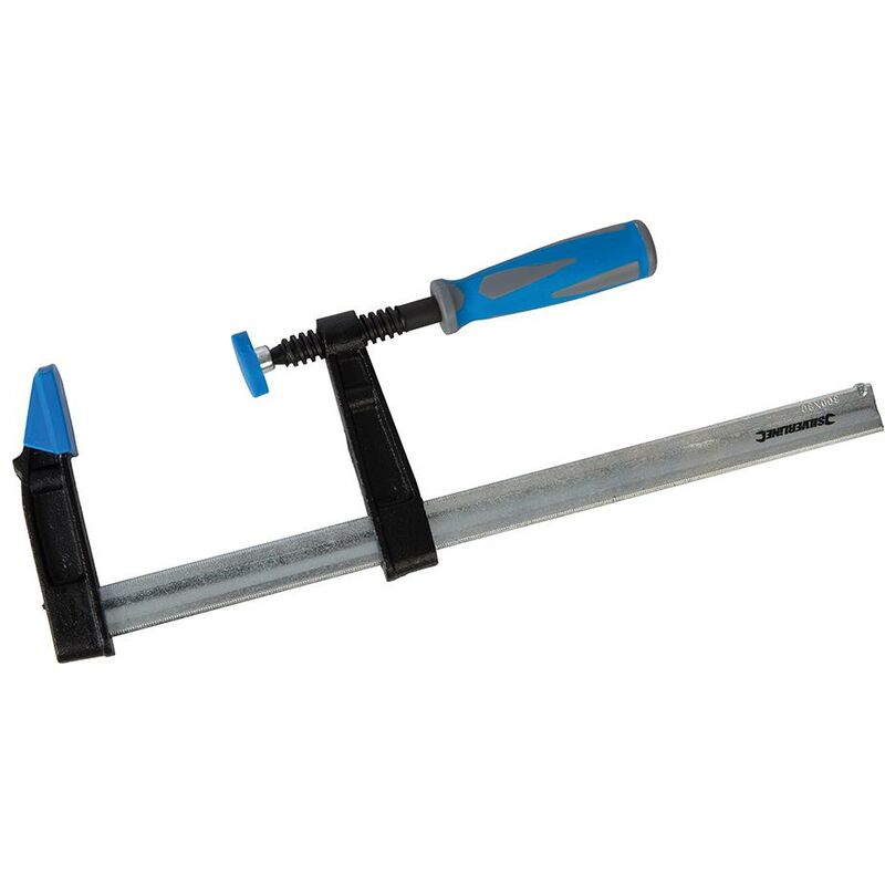 foto del prodotto silverline morsa a f a sollecitazione severa 300 x 80 mm
