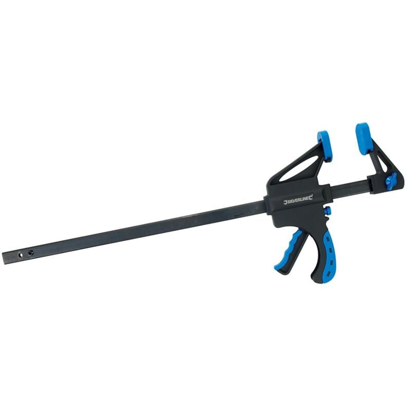 foto del prodotto silverline morsetto per uso ad una sola mano 450mm 633458