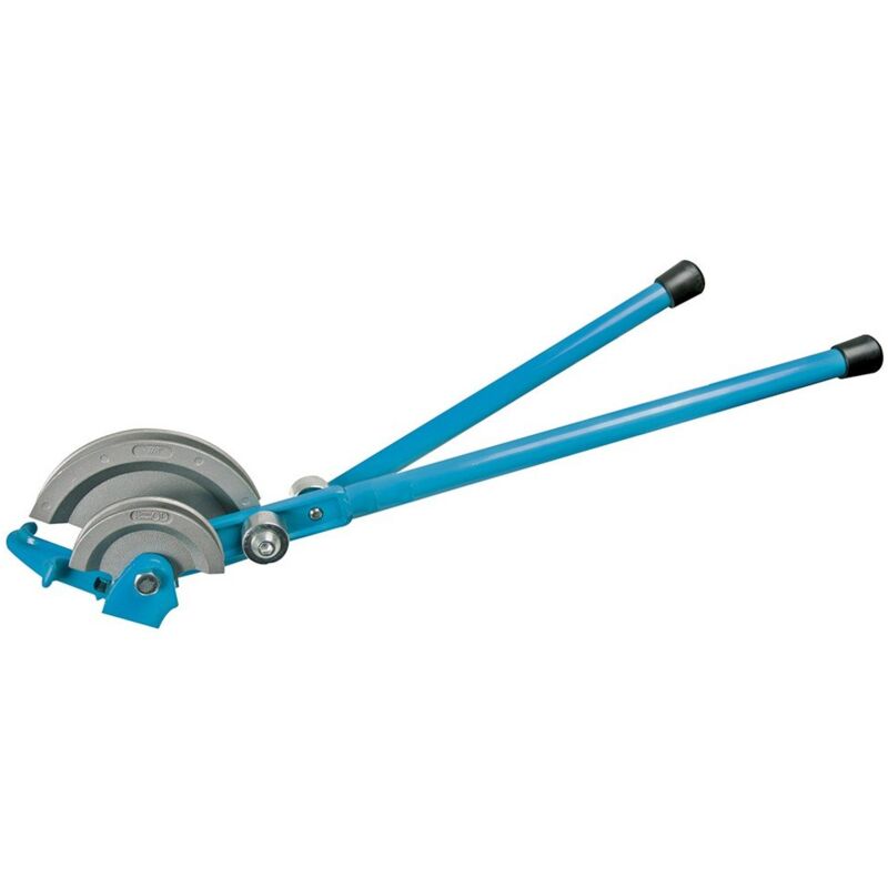 foto del prodotto silverline ms124 piegatubi robusto con guide, 745 mm