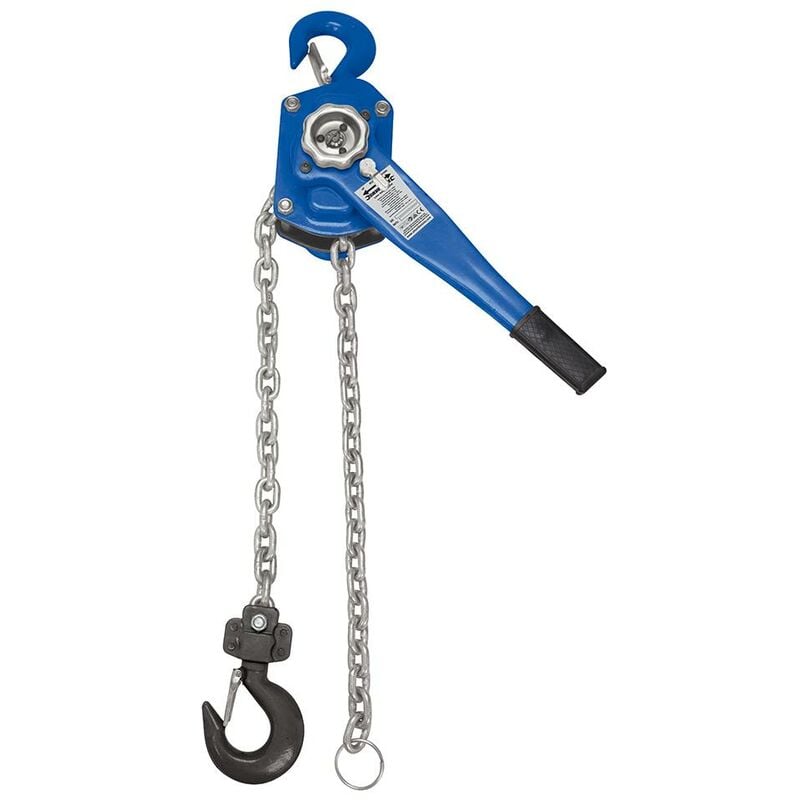foto del prodotto silverline paranco a leva 750 kg