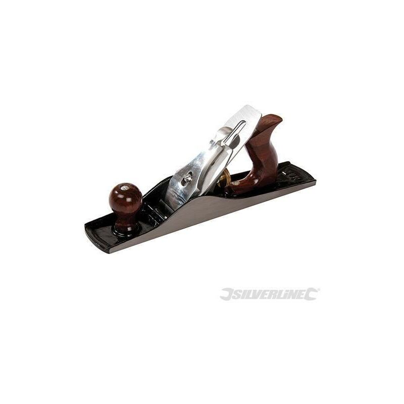 foto del prodotto silverline pialla a mano n 5 corpo in ghisa con lama 50 x 2 mm