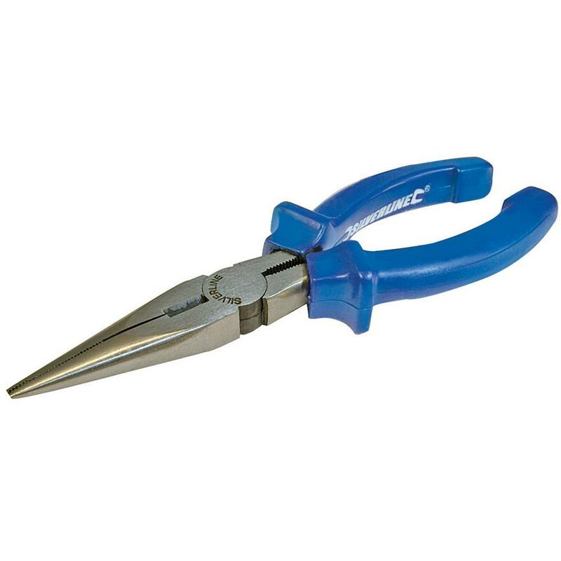 foto del prodotto silverline pinze a becco lungo 160 mm