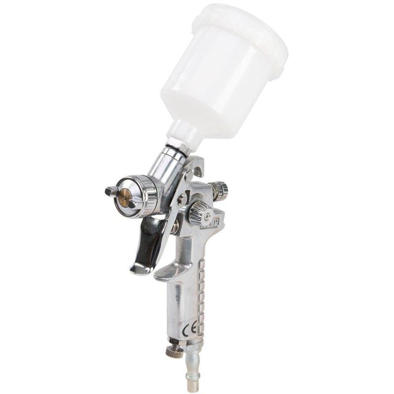 foto del prodotto silverline pistola a spruzzo hvlp a gravit 