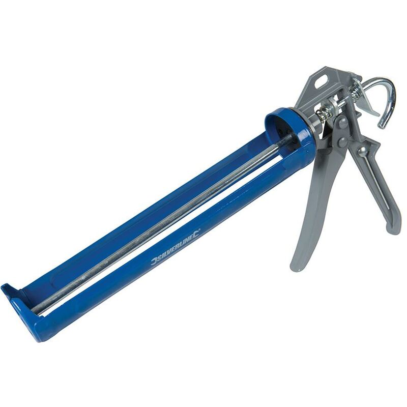 foto del prodotto silverline - pistola rotante sigillante 400 ml