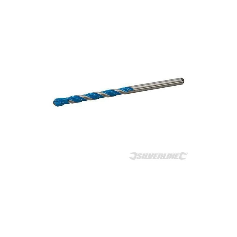 foto del prodotto silverline punta per trapano multiuso in acciaio, adatte a mura e altri materiali varie misure 6,0 x 150 mm