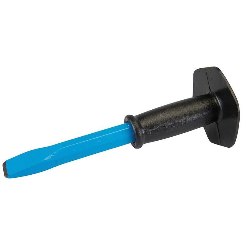foto del prodotto silverline scalpello a freddo con paramano 25 x 250 mm