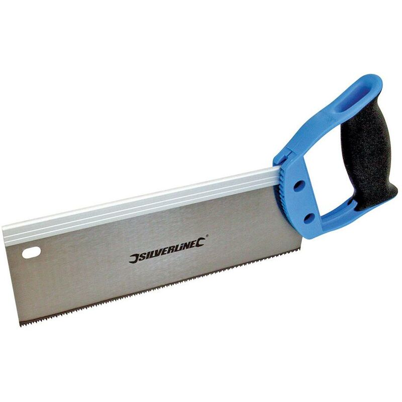 foto del prodotto silverline sega per tenoni con denti temprati 250 mm, 12 dpp