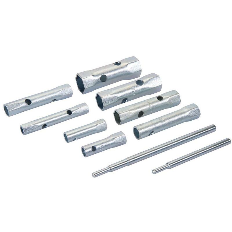 foto del prodotto silverline set di chiavi a tubo 8 p.zi 8 22 mm